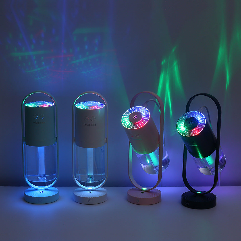 Magic Negative Air Ion Humidifier:  Ultrasonic Essential Oil Diffuser Cool Mist/ Air Purifier/ 7 Color Lights