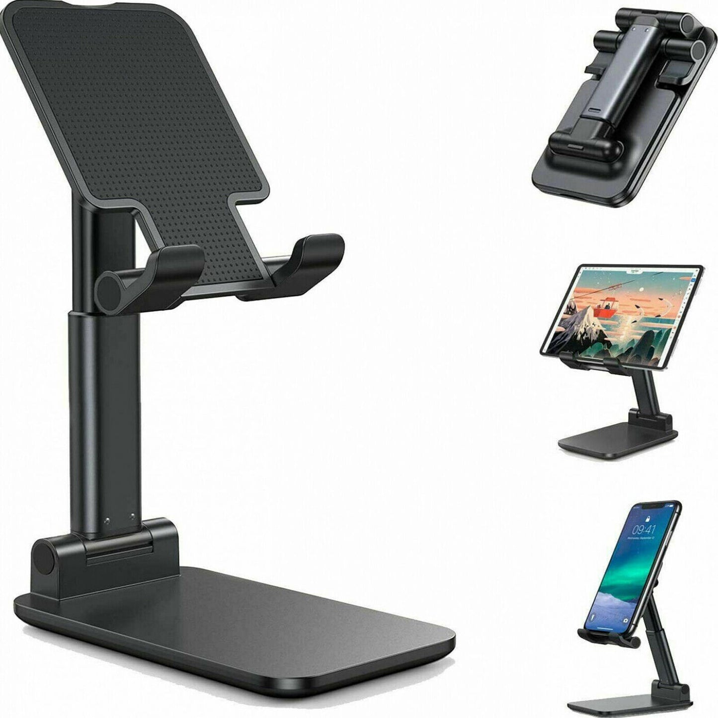 Cell Phone-Tablet Stand Desktop Holder